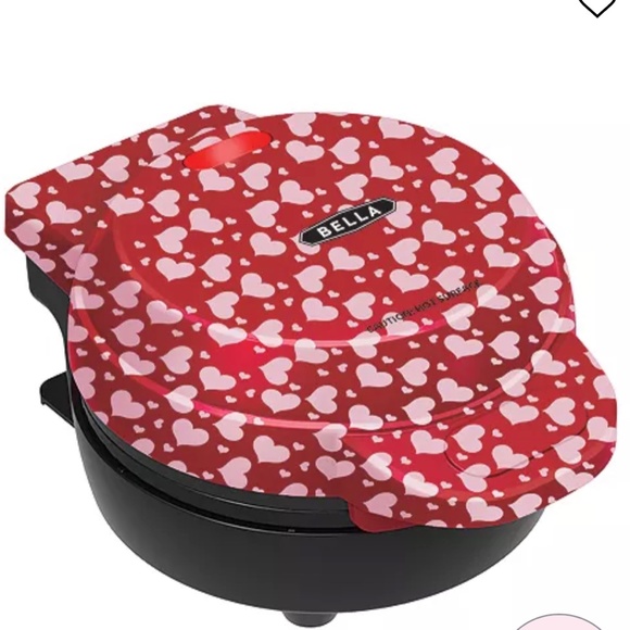 Eat with love . Mini Heart waffle maker - Picture 3 of 3